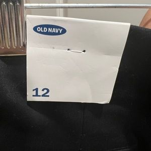Black old navy pants